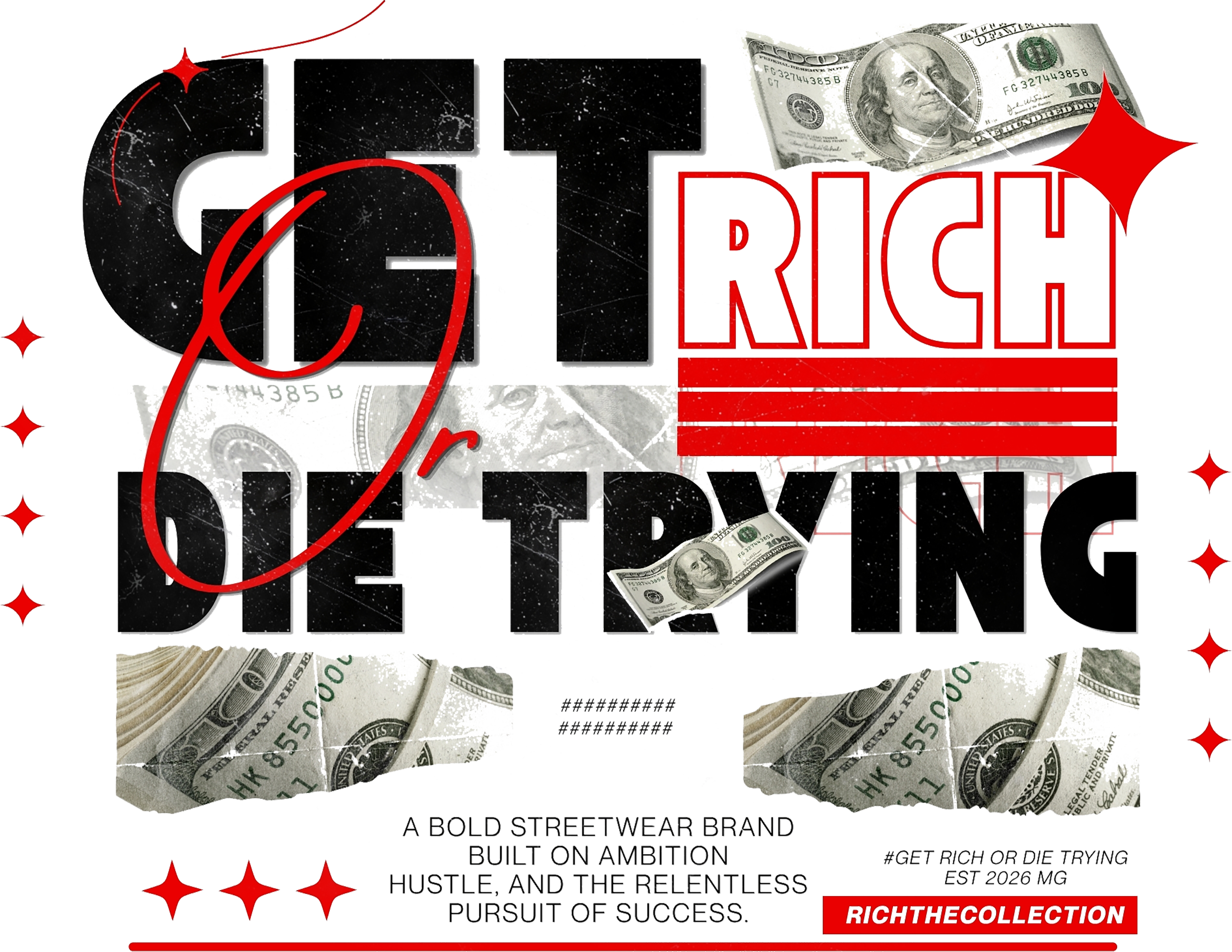 GET RICH (Oversized)